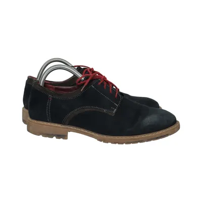 Derby shoes (Blue, Red) from AM Shoe Company Leather