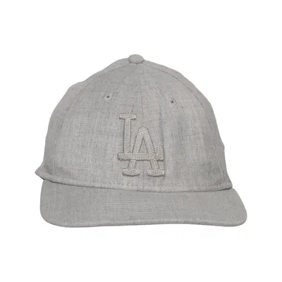 Baseball cap (Gray) from New Era Acrylic, Elastane, Wool