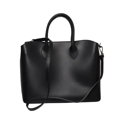 Handbag (Black) Leather