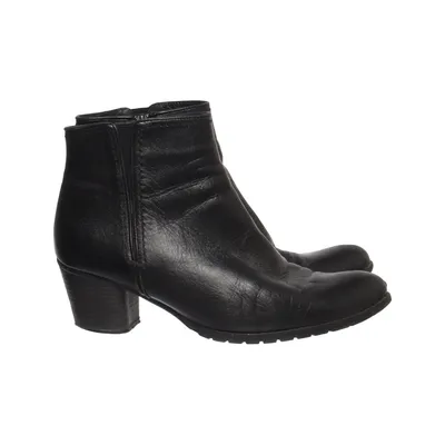 Heeled boots (Black) from Piano Leather