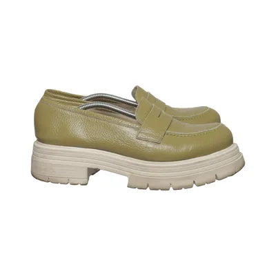 Mocassins (Vert) de KMB Cuir