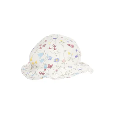 Bucket hat (Wit, Meerkleurig) van Lindex Baby Katoen, Elastaan