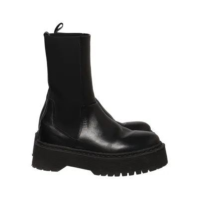 Chelsea Boots (Schwarz) von Alba Moda Leder