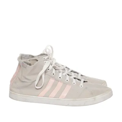 Canvas sko (Grå, Pink) fra Adidas Neo