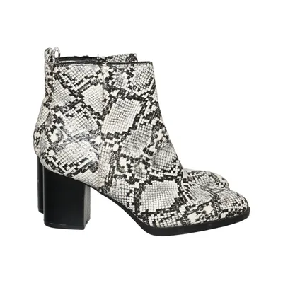 Bottes à talons (Snake) de Weide