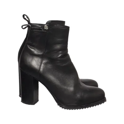 Heeled boots (Black) from A Pair Footwear