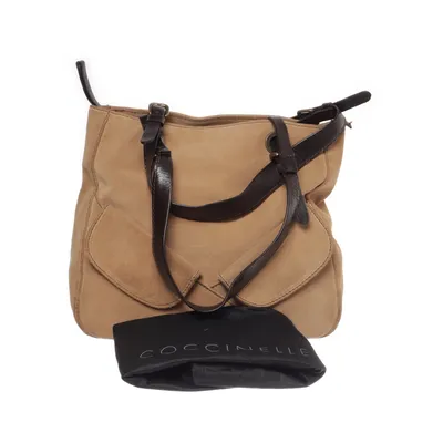 Handväska (Beige, Brun) från Coccinelle Mocka