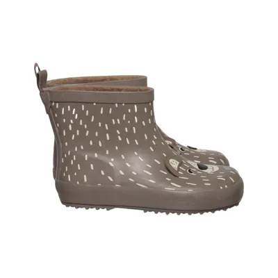 Bottes en caoutchouc (Marron, Blanc) de Tchibo Cuir