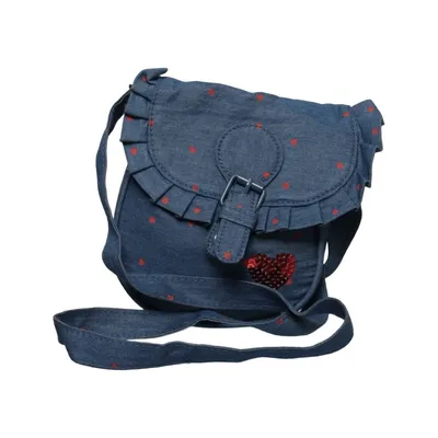 Umhängetasche (Blau, Rot) von Vertbaudet Baumwolle, Polyester