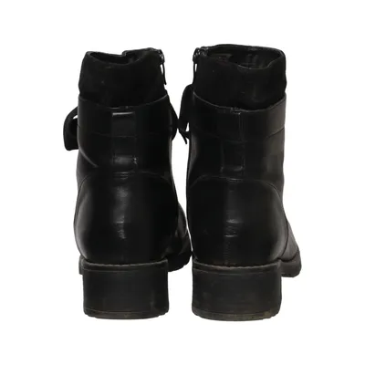 Bottes à lacets (Noir) de Street Shoes Cuir