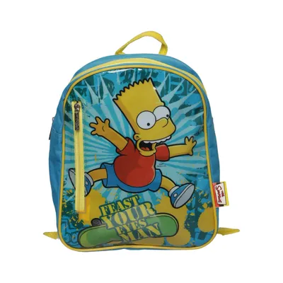 Backpack (Blue, Yellow, Multicolored) from The Simpsons