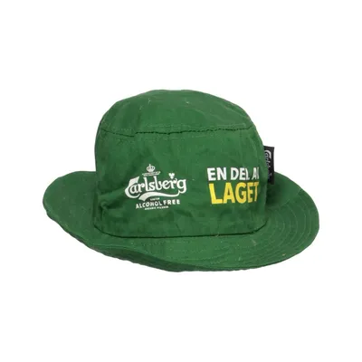 Buckethatt (Grön) från Carlsberg Bomull
