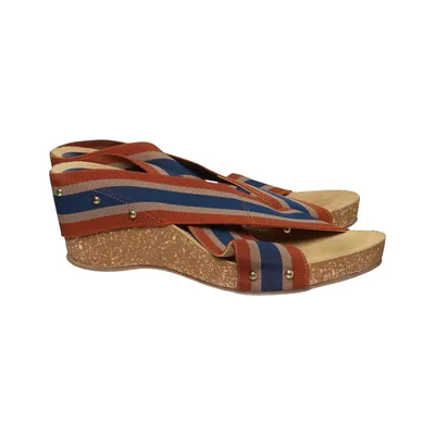 Wedges (Brown, Blue, Beige) from Sansibar