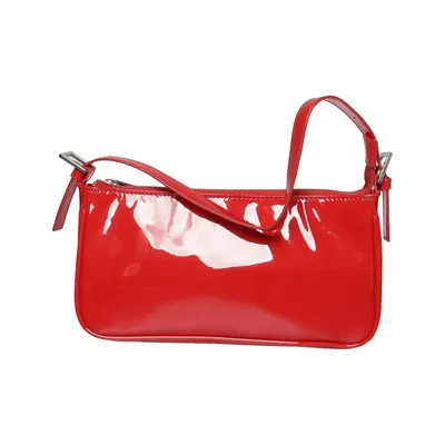Schoudertas (Rood) van Emili Sindlev x Gina Tricot Polyester, Polyurethaan