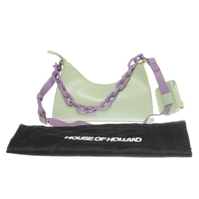 Shoulder-bag (Green, Purple, Multicolored) from House of Holland Polyester, Polyurethane