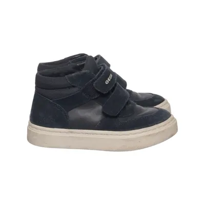 Enkellaarzen (Blauw) van Geox Leer