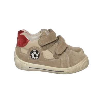Gymnastic shoes (Brown, Red) from Superfit Leather