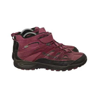Hiking shoes (Purple, Black) from Merrell Leather