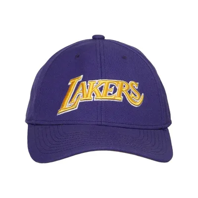 Casquette de baseball (Lakers) de Mitchell & Ness Acrylique, Laine