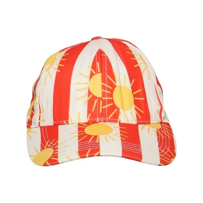Baseballkeps (Vit, Röd, Gul) från Mini Rodini Polyester