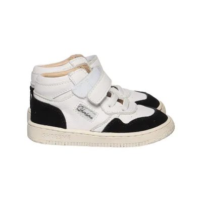 Basketball shoes (White, Black) from Shoesme Leather