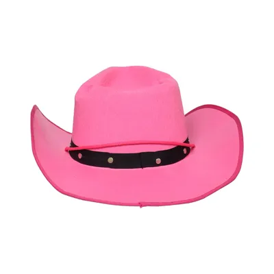 Cowboyhatt (Rosa) från Boland Polyester
