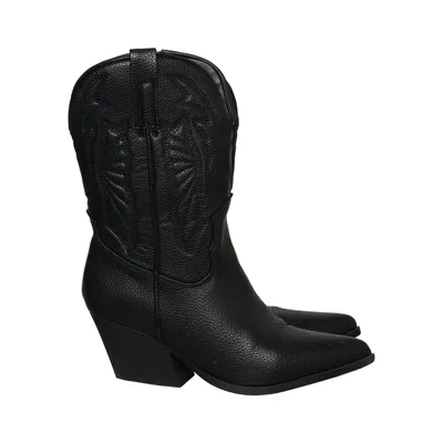 Bottes de cow-boy (Noir) de Oxmox