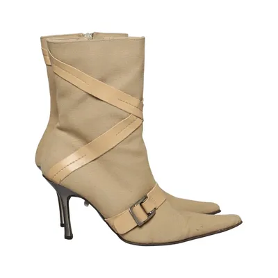 Heeled boots (Beige) from River Island