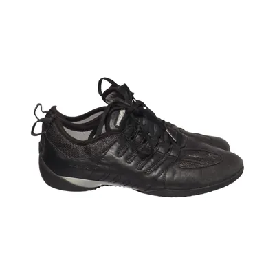 Sneakers (Zwart) van Geox Leer