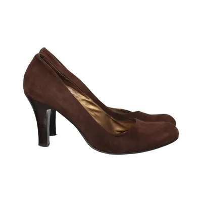 Pumps (Brown) from Belmondo Leather