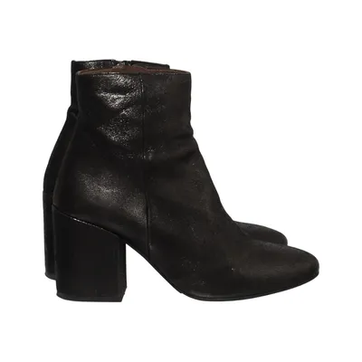 Bottes à talons (Noir) de Pedro Miralles Cuir