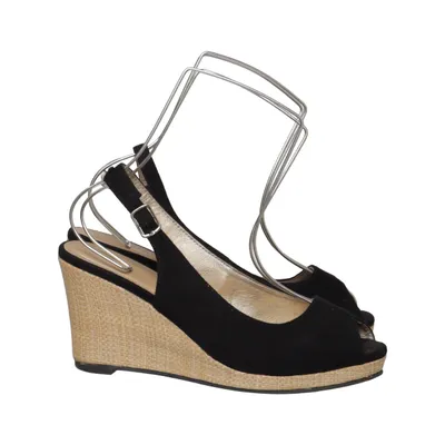 Sandaletten (Schwarz) von Lascana Leder