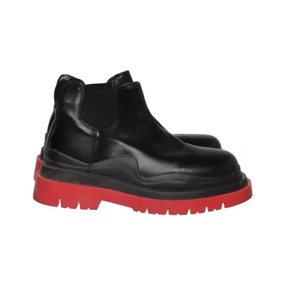 Bottines Chelsea (Noir, Rouge) de Azarey
