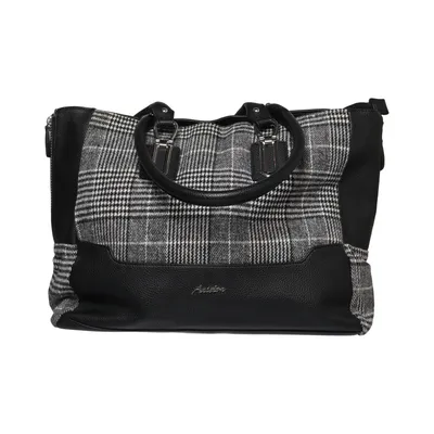 Handbag (Black, Gray, White) from Ariston