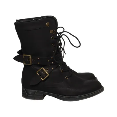 Laced boots (Black) from Kerline