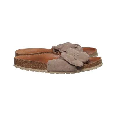 Sandales (Beige) de Verbenas Cuir