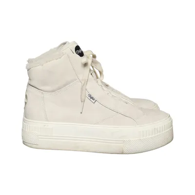 Schnürstiefel (Beige) von Buffalo Lederimitat