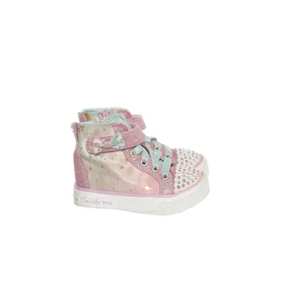Tygskor (Rosa, Flerfärgad) från Twinkle Toes by Skechers