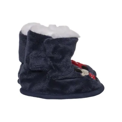 Baby booties (Blue, Red, White) from The Little White Company