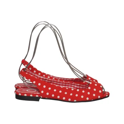 Sandalen (Rood, Wit) van Number One