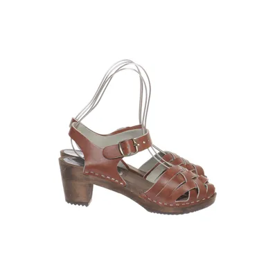 Träskor (Brun) från Swedish Clogs Skinn