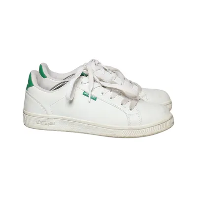 Sneakers (White, Green) from Kappa Leather