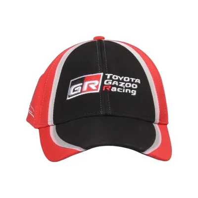 Baseballkeps (Svart, Röd, Vit) Elastan, Polyester