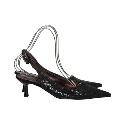 High heels (Black) from Gino Ventori Leather