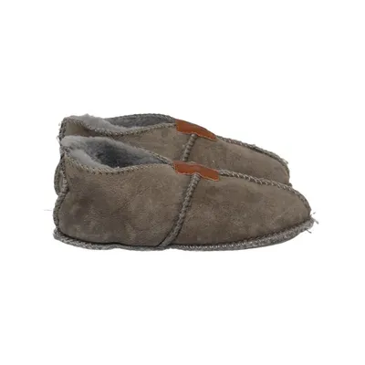 Slippers (Gray) from Rest Leather