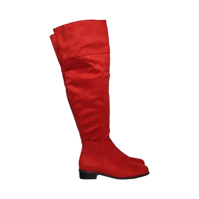 Boots (Red) from Andrea Conti Leather