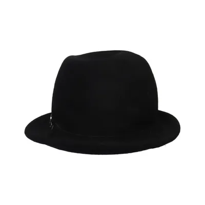 Fedora hat (Black) from Boutique Wool