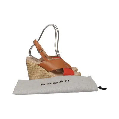 Wedges (Brown, Red, Multicolored) from Hogan