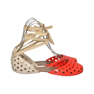 Ballerinasko (Rød, Beige) fra Melissa
