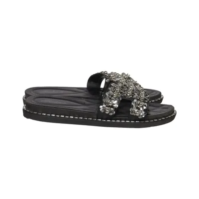 Slip-ins (Zwart, Zilver) van Fashion